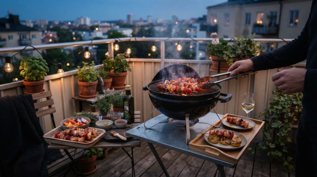 barbecueën doordeweeks