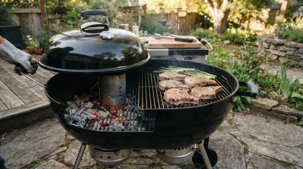 indirect grillen
